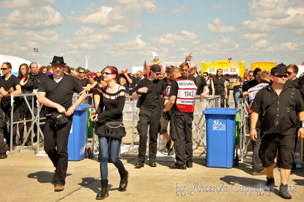 M'Era Luna 2012 - Security Check