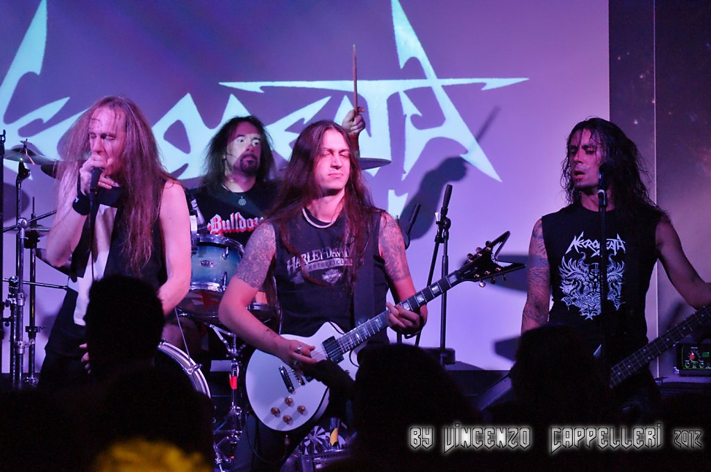 Necrodeath w/ Luca Arzuffi @ Metallized Party 2012