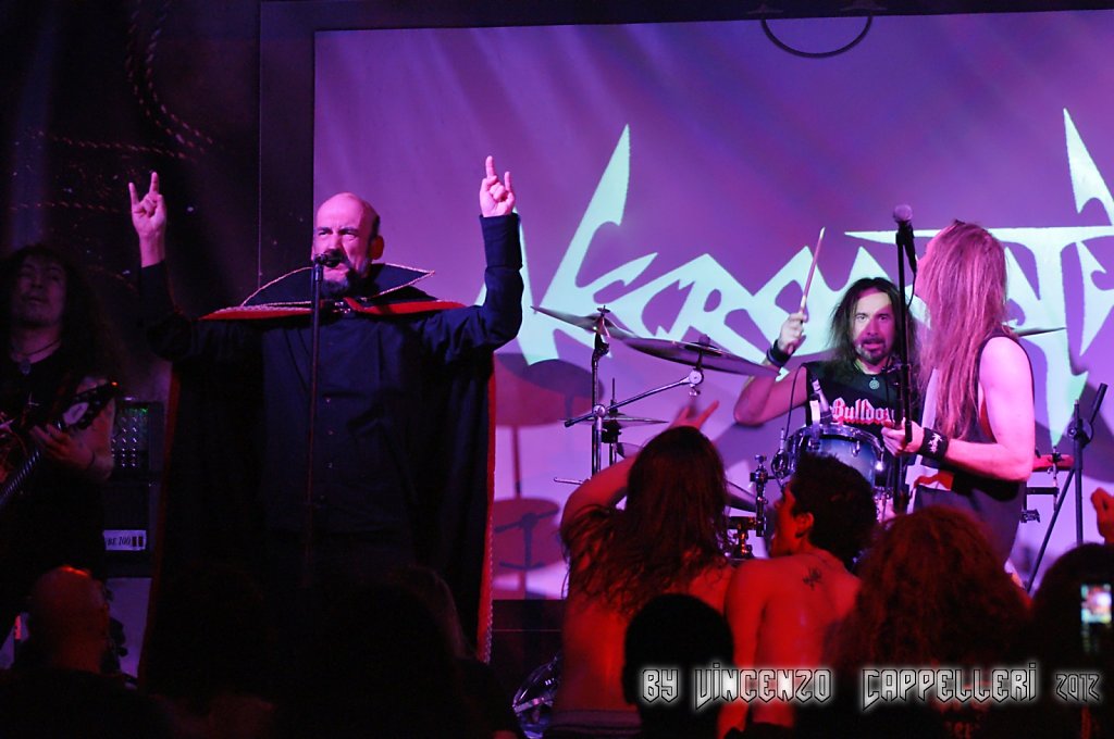 Necrodeath w/ AC Wild @ Metallized Party 2012