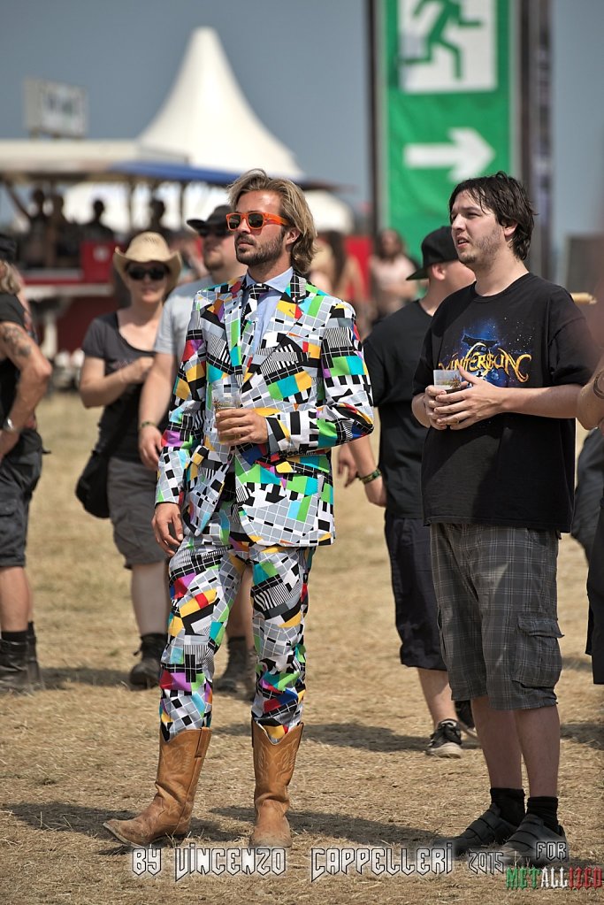 Technicolor guy @ Summer Breeze 2015